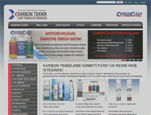 Tablet Screenshot of carboncleanturkiye.com